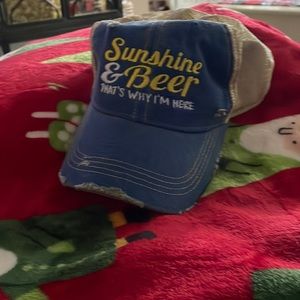 Brand New! Never worn! Trucker Hat! Super fun!